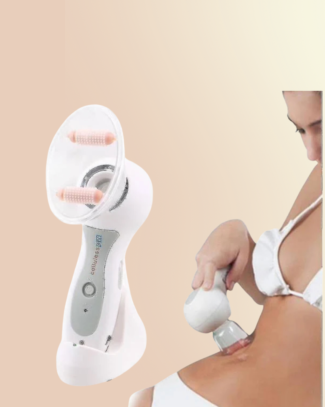 Aparat de masaj cu vacum, impotriva celulitei.