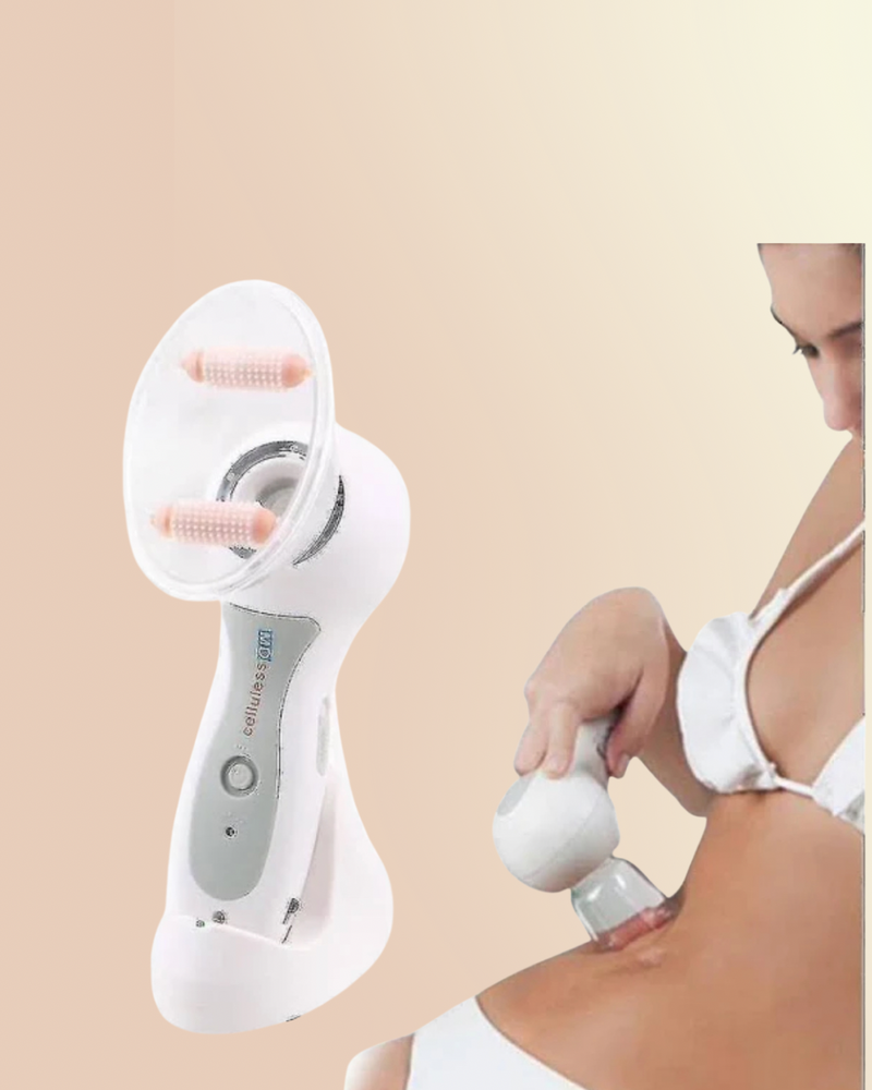 Aparat de masaj cu vacum, impotriva celulitei.